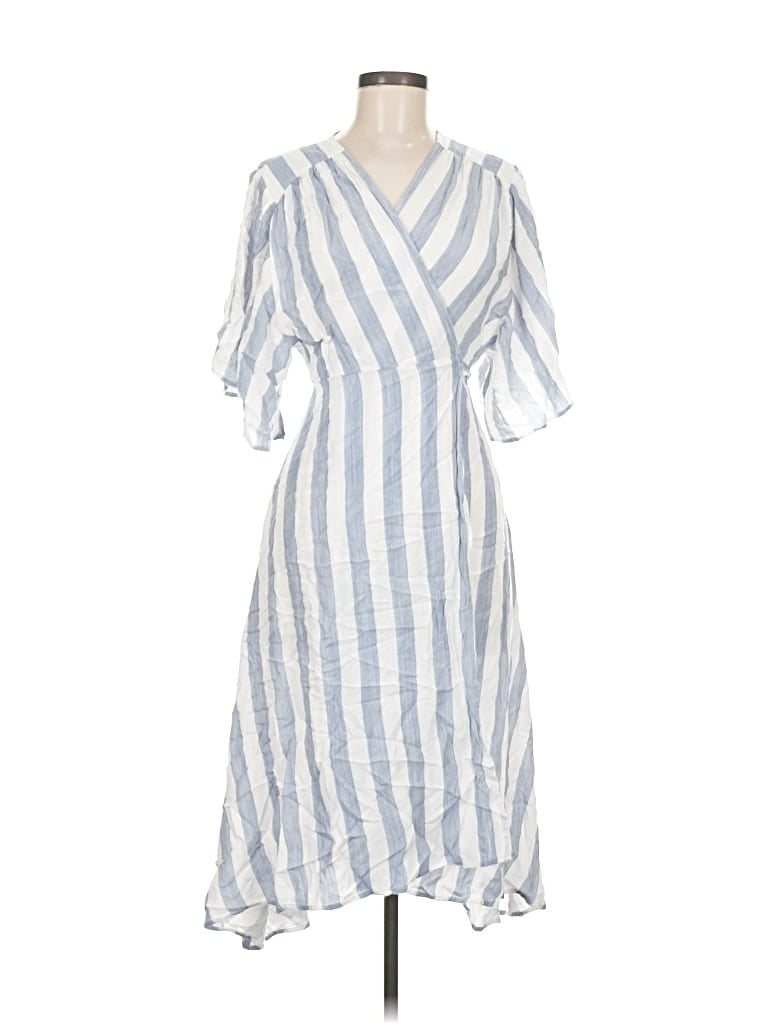 Pre-owned Umgee Casual Dress In White