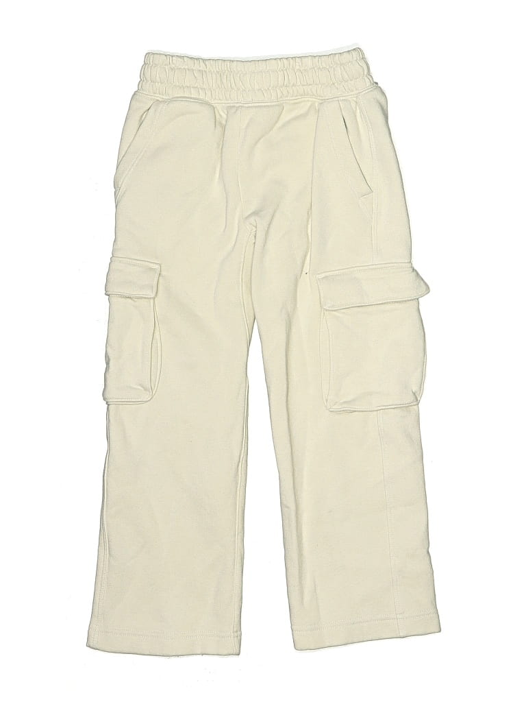 Pre-owned Gap Kids' Cargo Pants In White