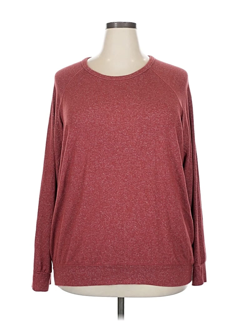 Pre-owned Buffalo By David Bitton Pullover Sweater In Burgundy