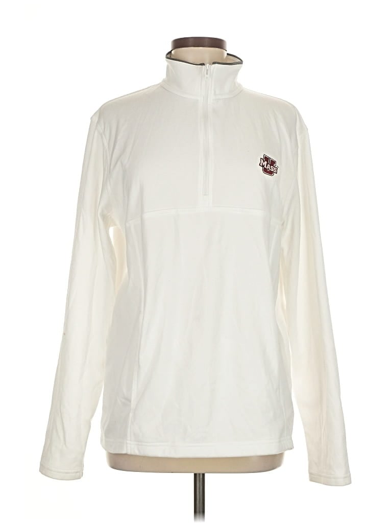 Pre-owned Under Armour Pullover Sweater In White