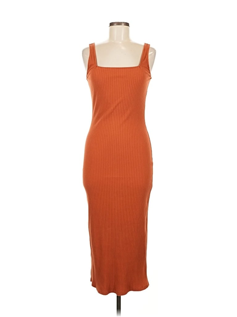 Pre-owned Wild Fable Casual Dress In Orange