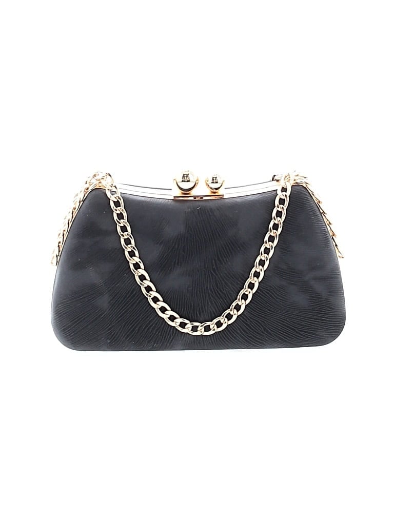 Pre-owned Unbranded Clutch In Black