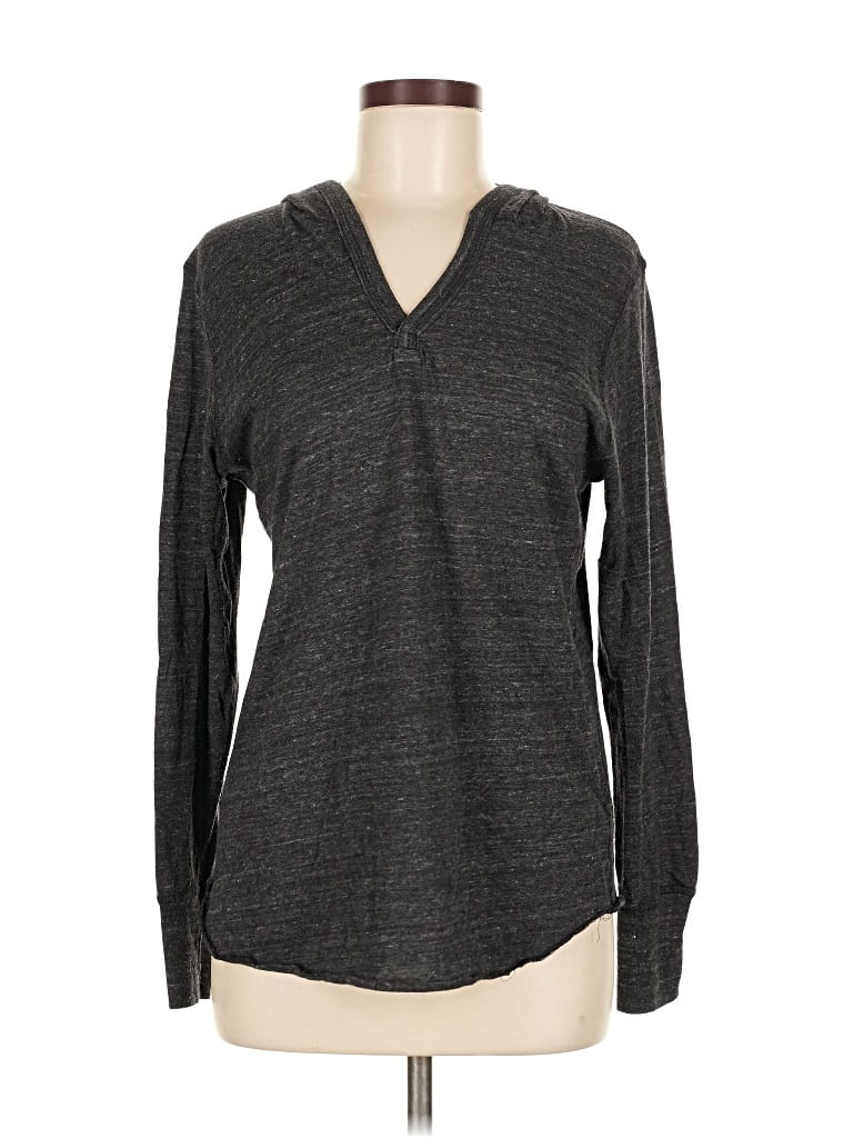 Pre-owned Fossil Pullover Sweater In Gray