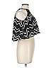 REVAMPED 100% Polyester Black Sleeveless Blouse Size L - photo 4