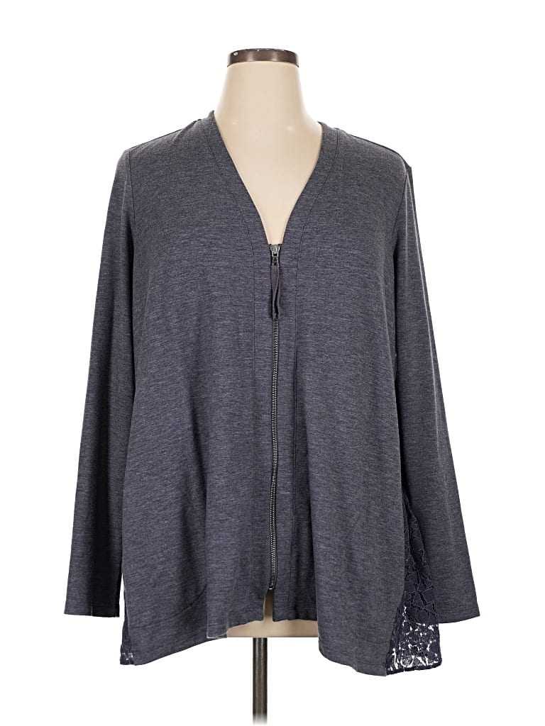 Pre-owned Logo Lounge Jacket In Gray