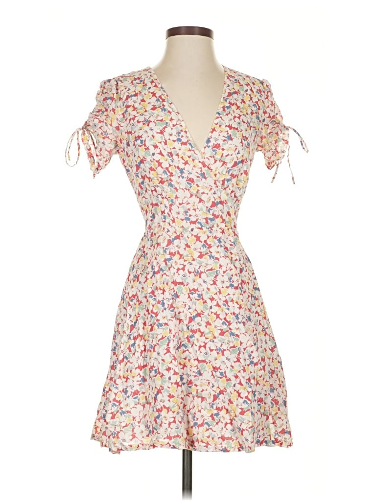 Pre-owned Polo By Ralph Lauren Casual Dress In White