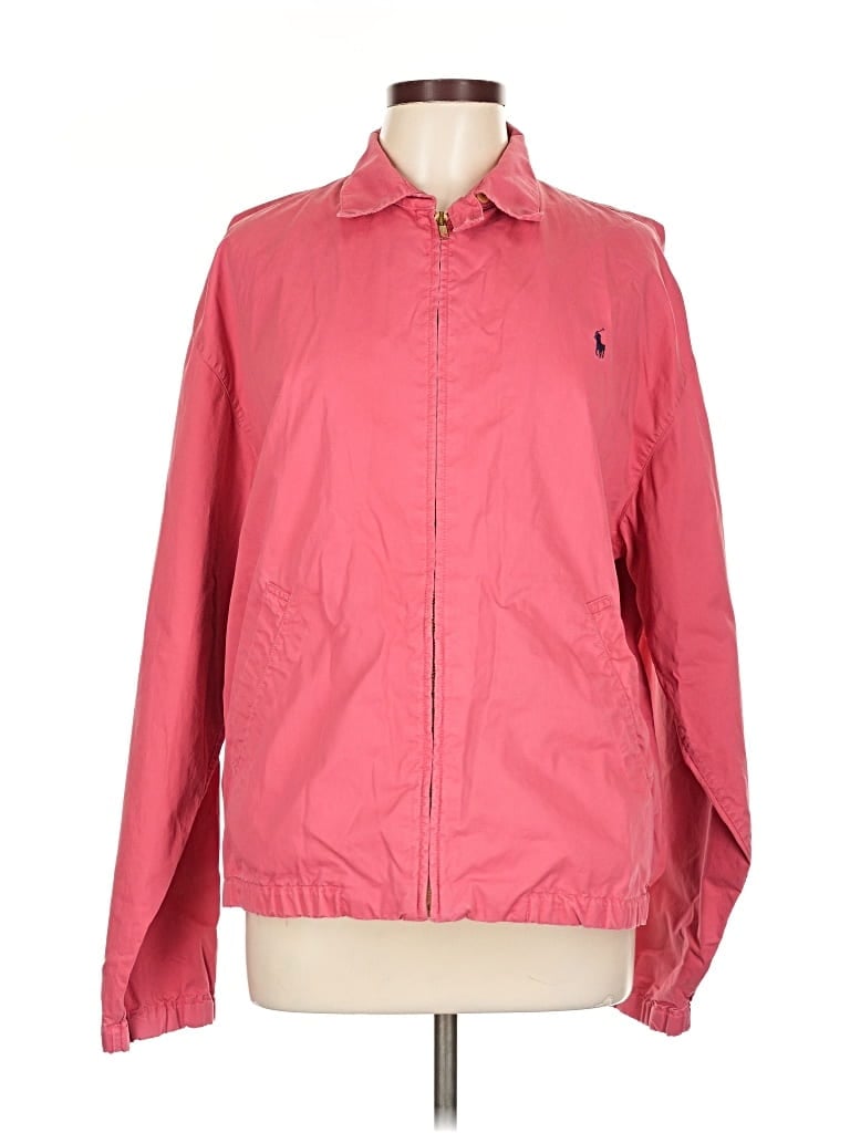 Pre-owned Polo By Ralph Lauren Jacket In Pink
