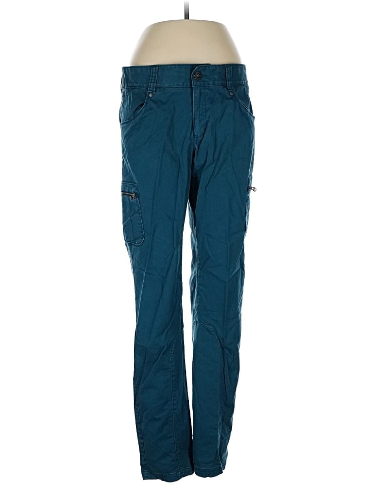 Pre-owned Athleta Cargo Pants In Blue
