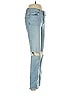 Paige Graphic Blue Jeans Size 24 waist - photo 4