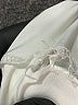 Unbranded White Short Sleeve Blouse Size M (estimated) - photo 7