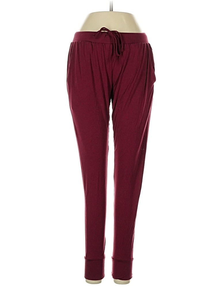 ASSORTED BRANDS Pre-owned Casual Pants In Burgundy