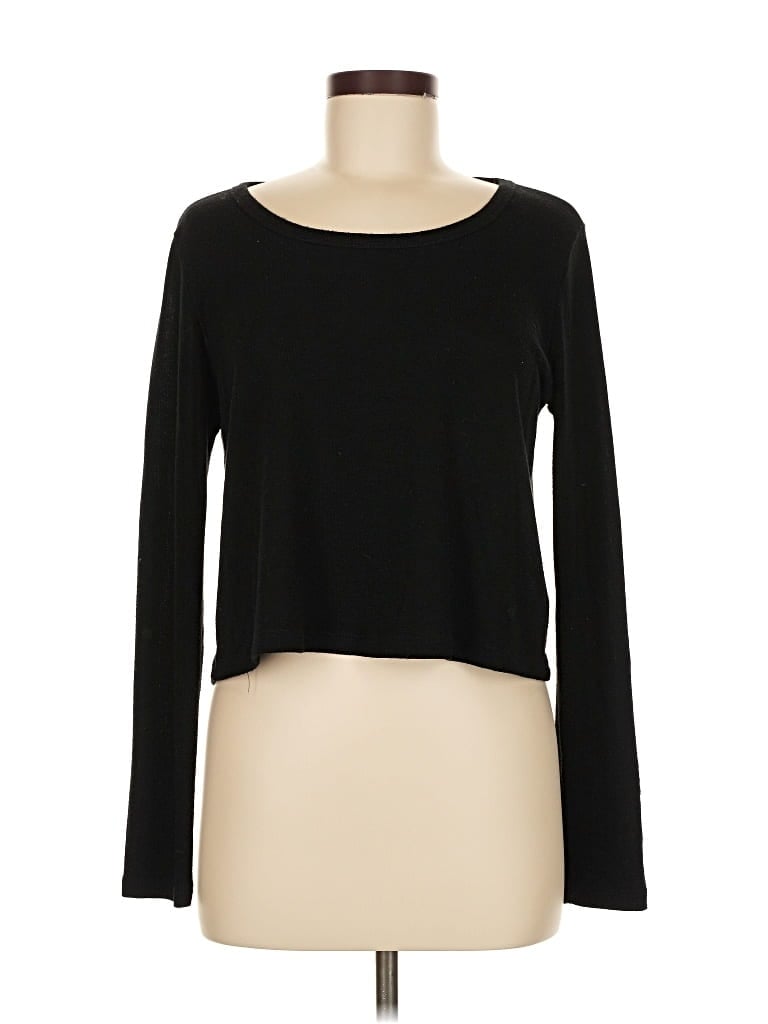 Pre-owned Forever 21 Pullover Sweater In Black