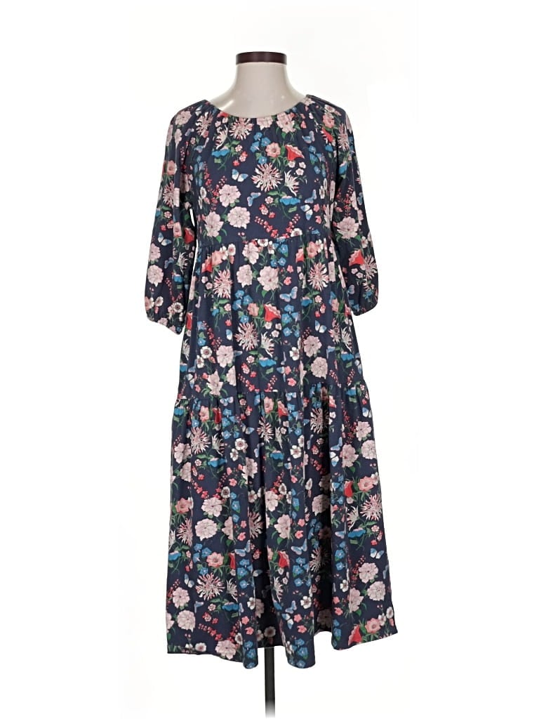 Pre-owned Tea Casual Dress In Blue