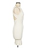MNG Solid Ivory Cocktail Dress Size 6 - photo 4