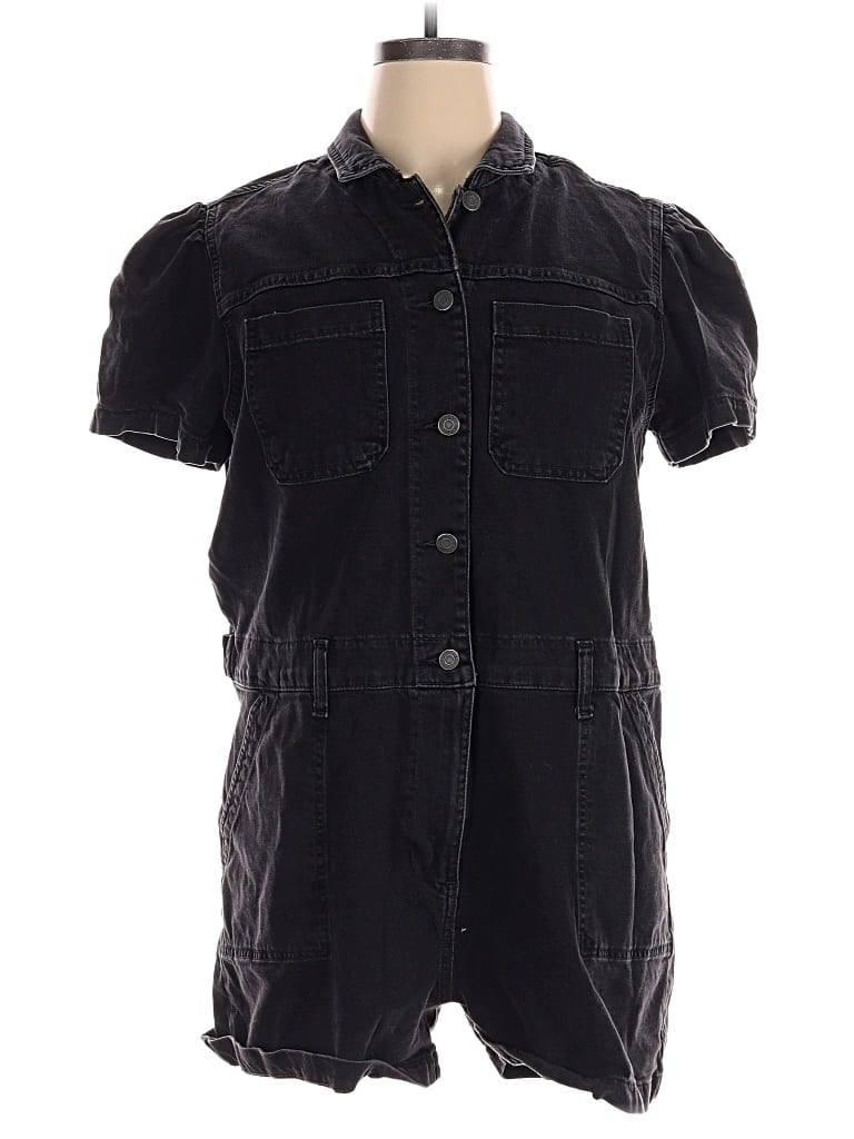 Pre-owned Gap Romper In Black