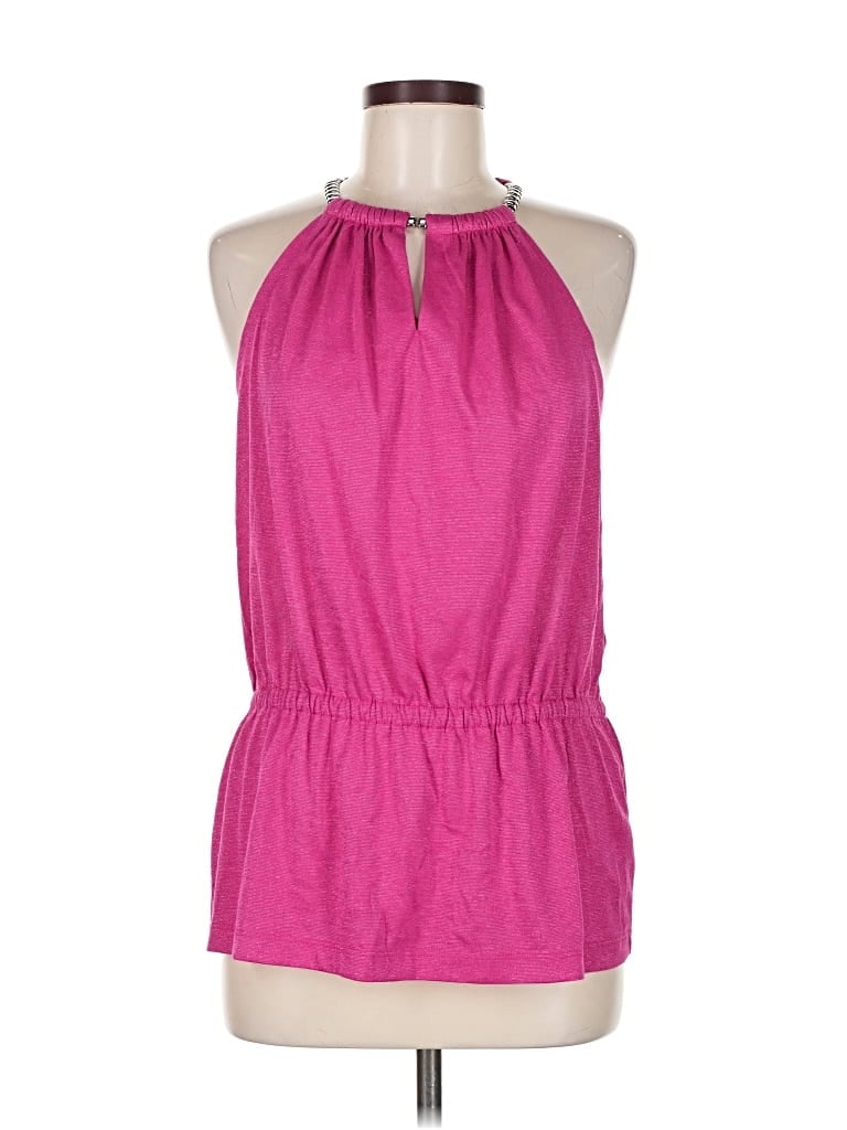 Pre-owned Calvin Klein Sleeveless Blouse In Pink