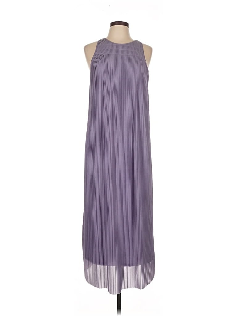 Pre-owned Mng Casual Dress In Purple