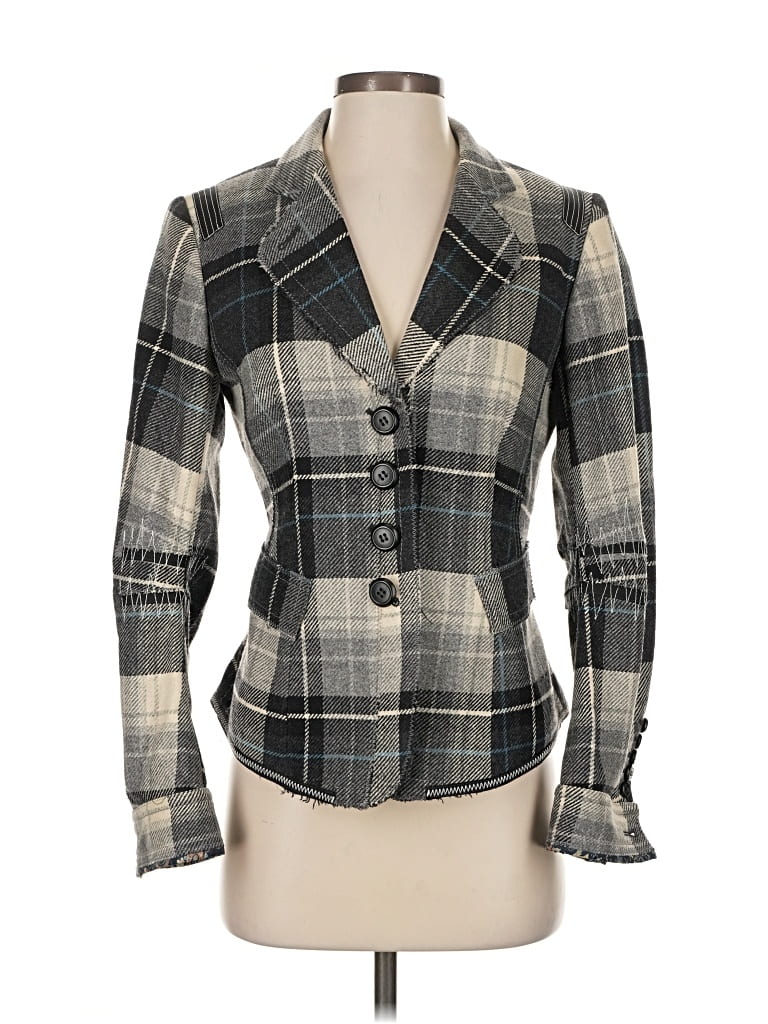 Pre-owned Marc Aurel Blazer Jacket In Gray