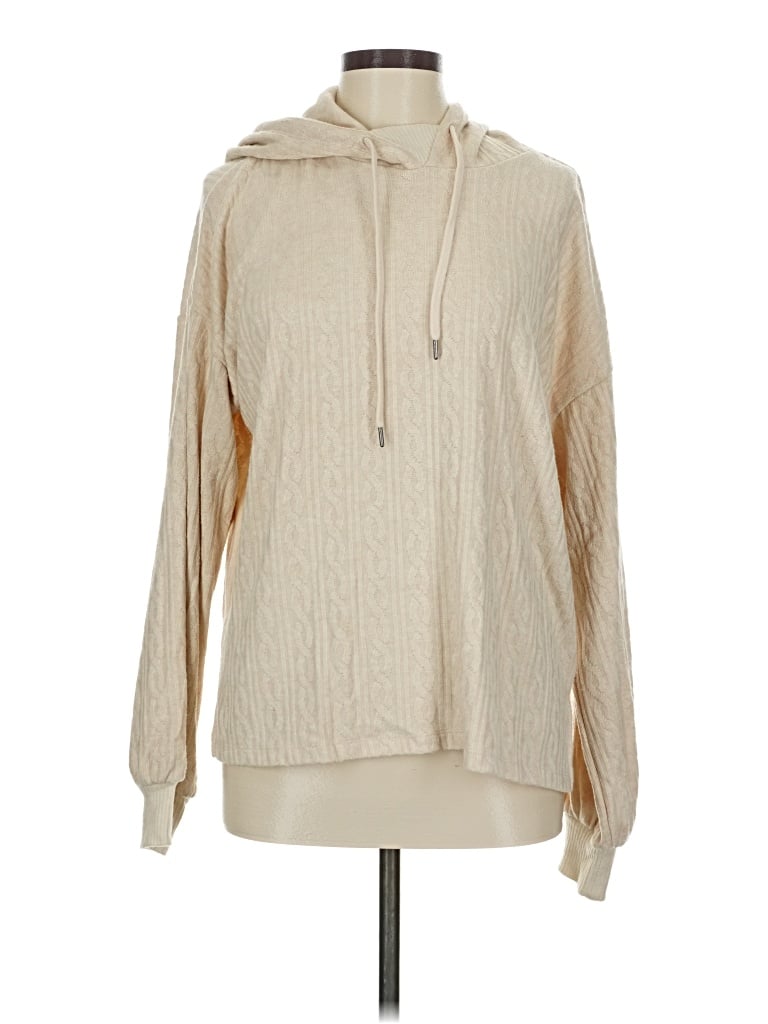 Pre-owned Pj Salvage Pullover Sweater In White