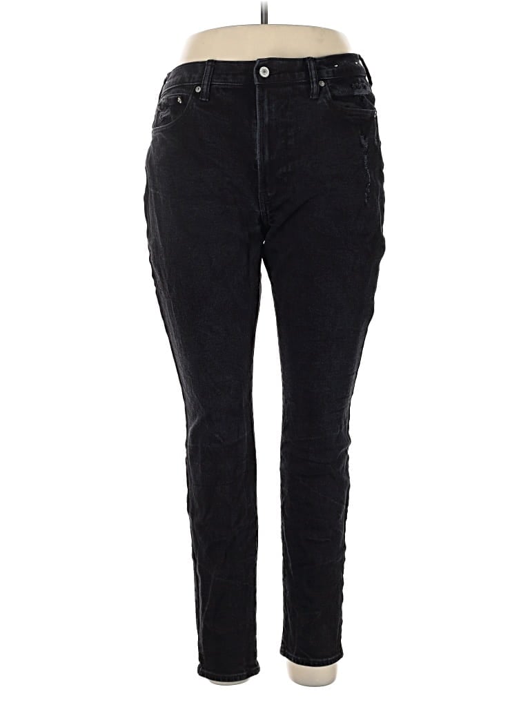 Pre-owned Abercrombie & Fitch Jeans In Black