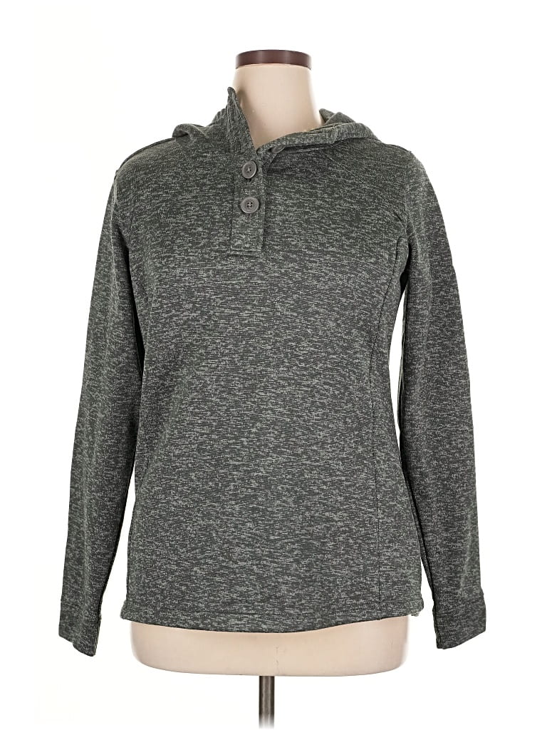 Pre-owned Columbia Pullover Sweater In Gray