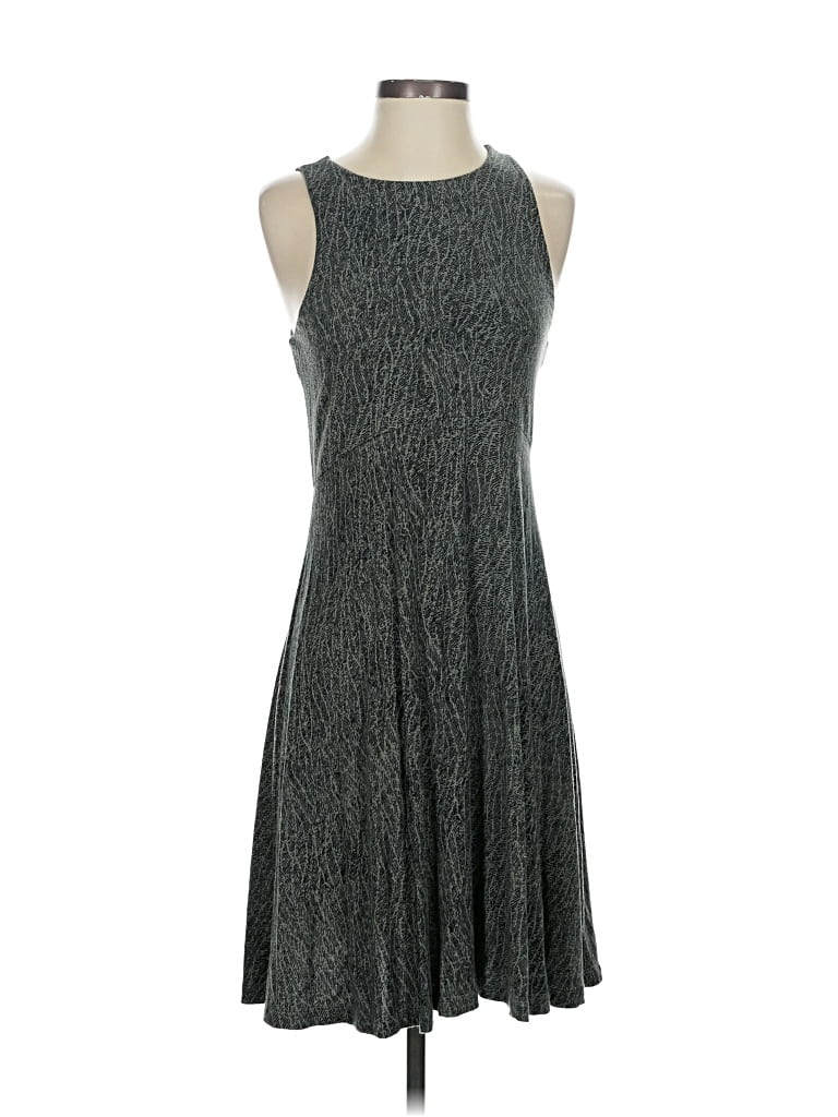 Pre-owned Athleta Casual Dress In Gray