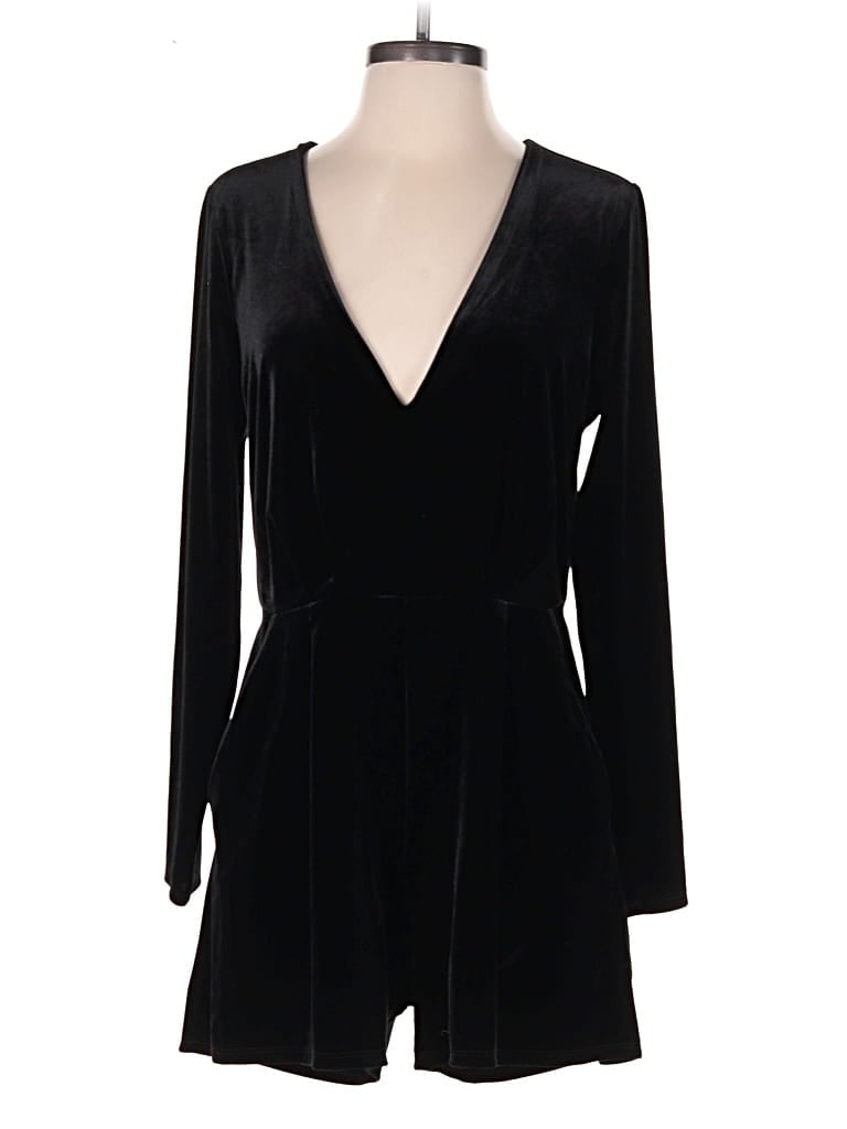 Pre-owned Express Romper In Black