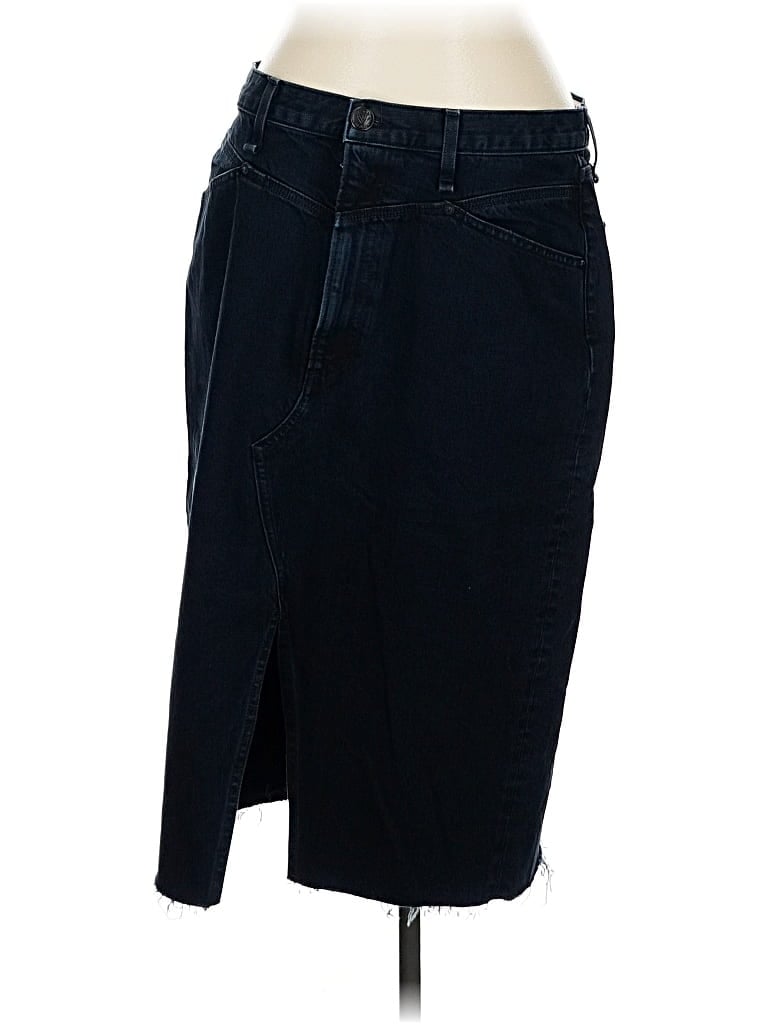 Pre-owned Rag & Bone Denim Skirt In Blue