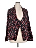 Something Navy 100% Polyester Floral Red Blazer Size XL - photo 1
