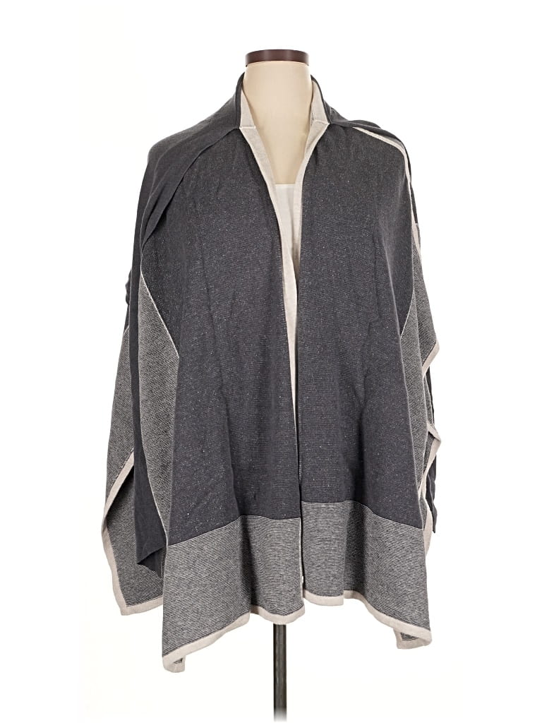 Pre-owned Nic + Zoe Cardigan Sweater In Gray