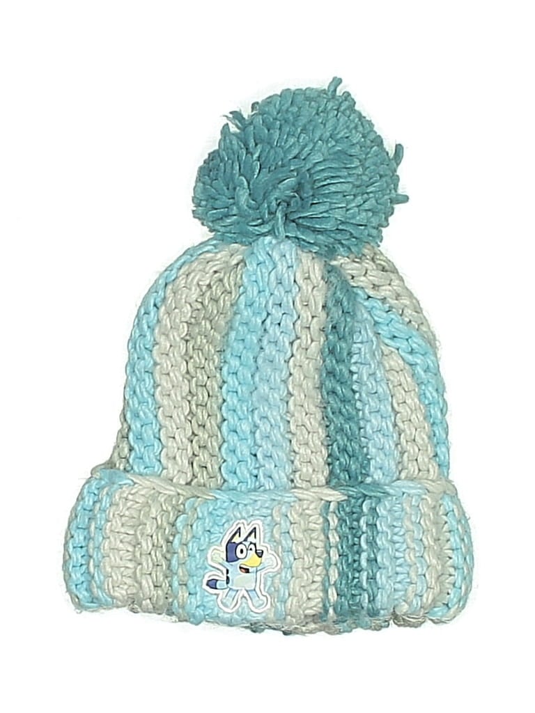 Pre-owned Bluey Kids' Beanie Hat In Blue