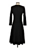 Talbots Solid Black Casual Dress Size XS - photo 2