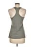 Nike 100% Polyester Gray Active Tank Size M - photo 2