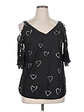 Coeur De Vague 3/4 Sleeve Blouse