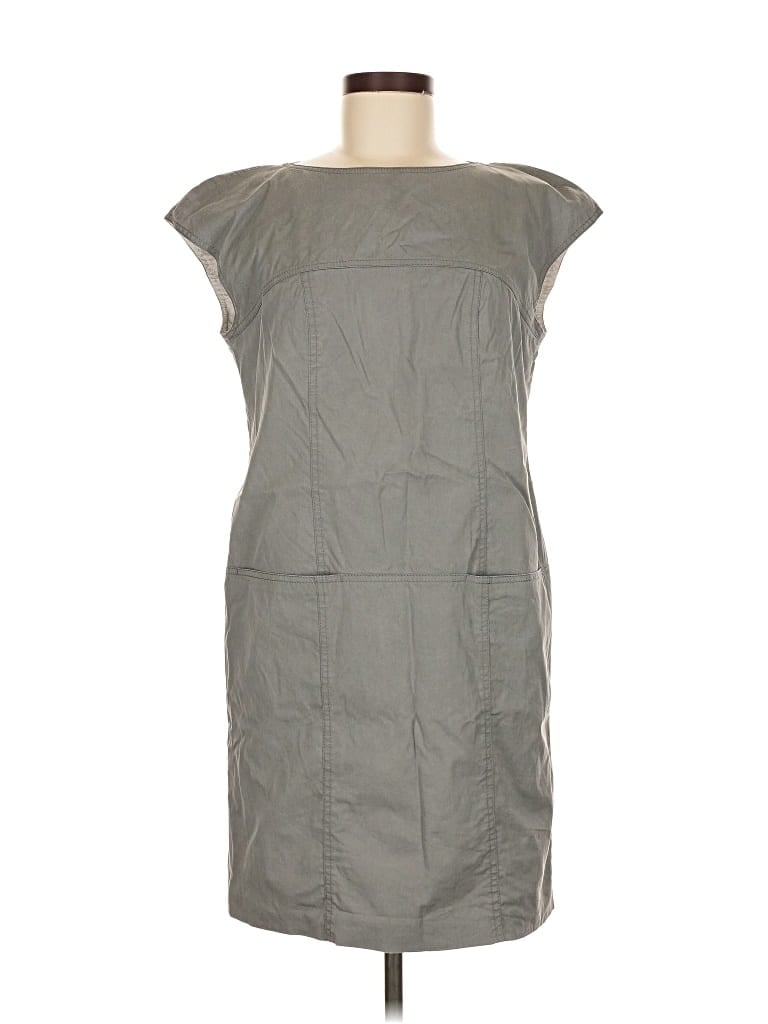 Pre-owned Escada Casual Dress In Gray