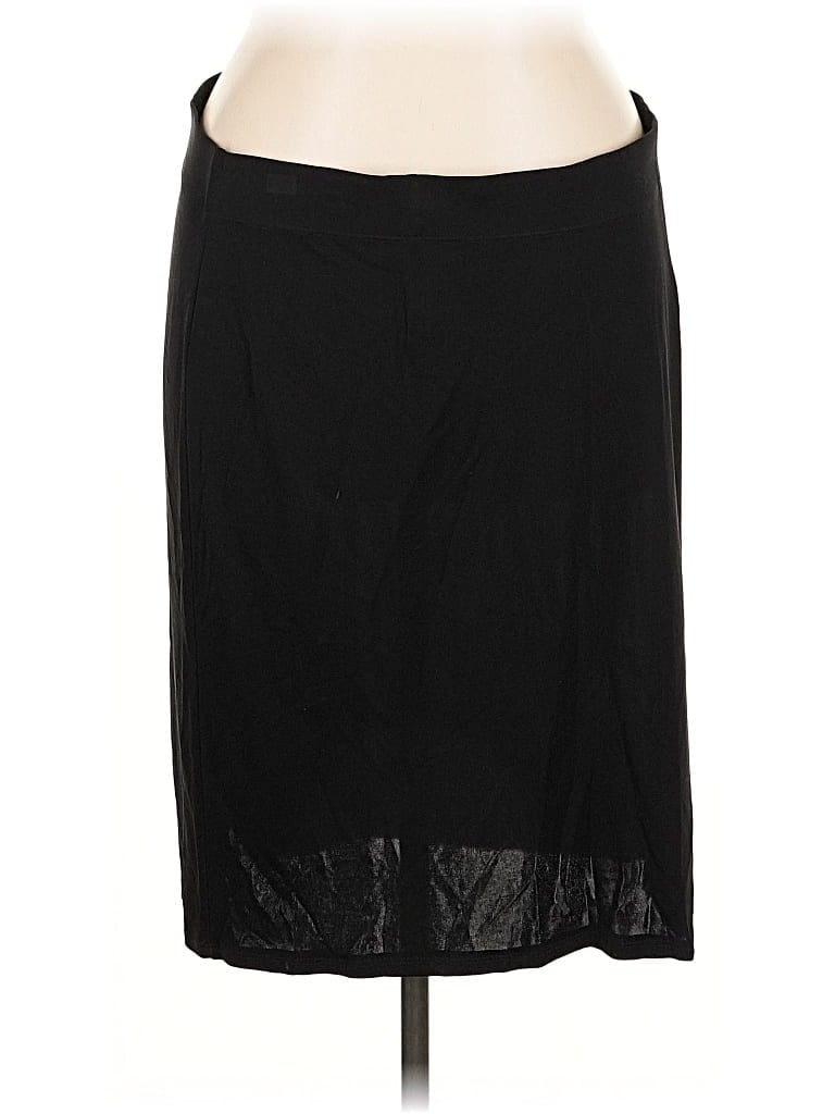 Pre-owned Eileen Fisher Formal Skirt In Black