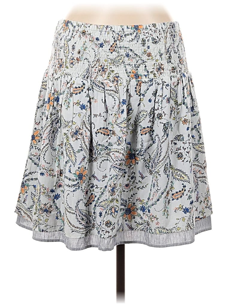 Pre-owned Jjill Casual Skirt In Gray