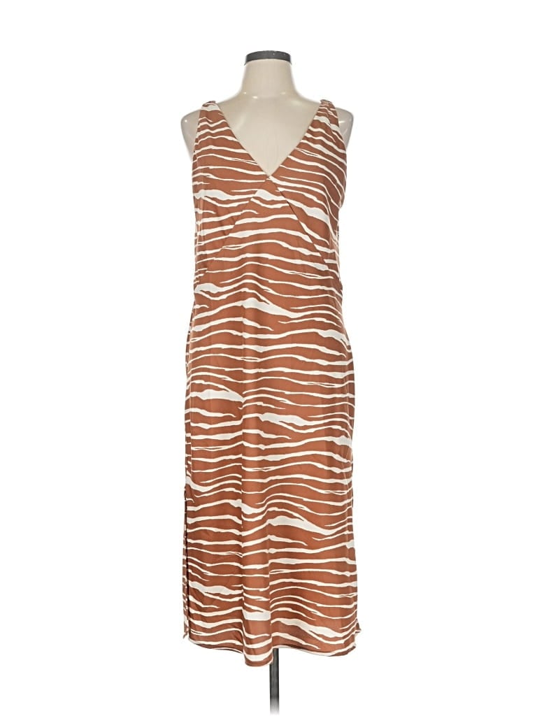 Pre-owned A New Day Casual Dress In Brown