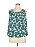 Talbots Outlet 100% Polyester Green Sleeveless Blouse Size 0X - photo 1