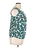 Talbots Outlet 100% Polyester Green Sleeveless Blouse Size 0X - photo 4