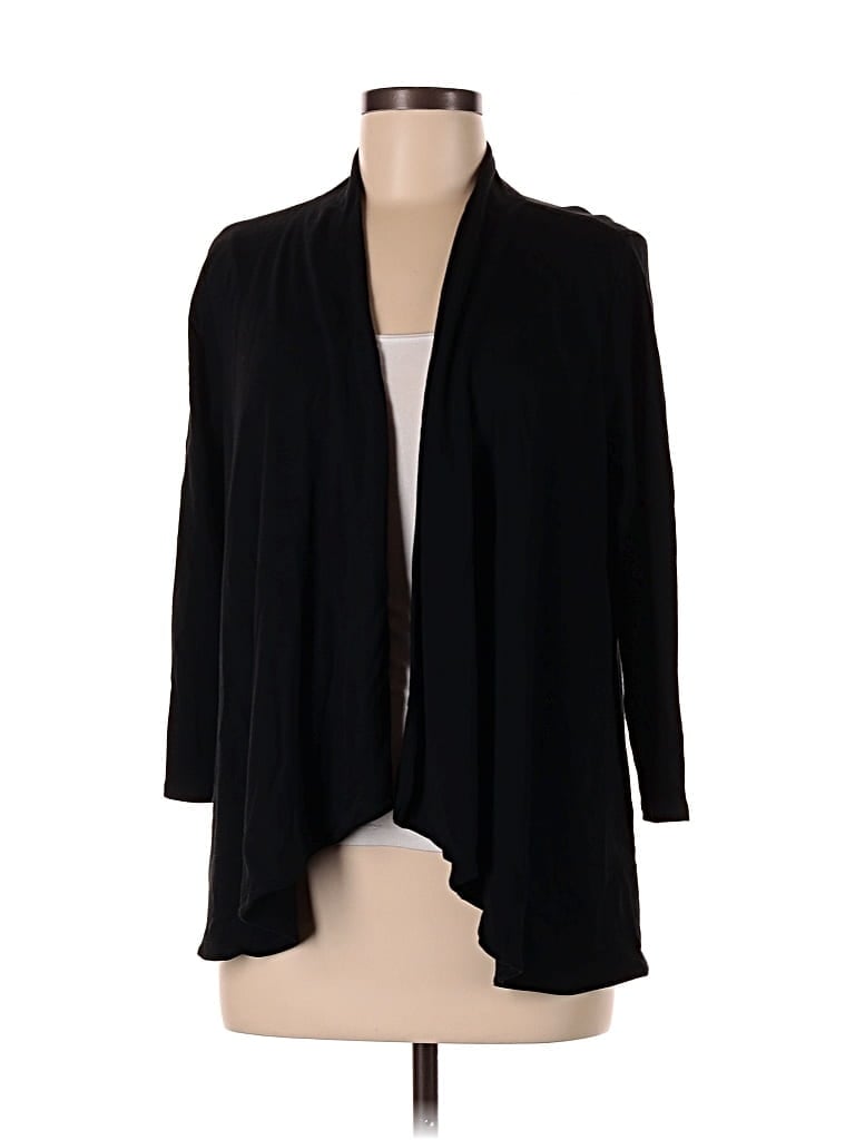 Pre-owned Charter Club Cardigan Sweater In Black