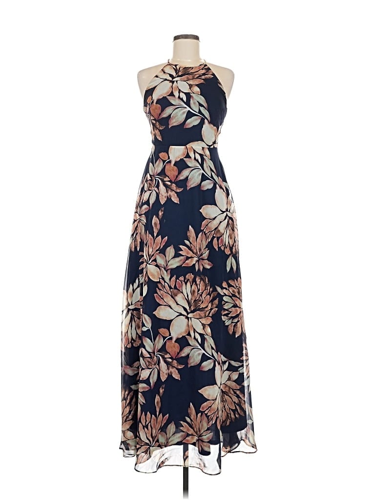 Pre-owned Lulus Casual Dress In Blue