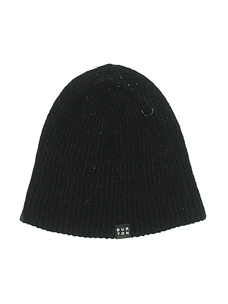 Pre-owned Burton Beanie Hat In Black