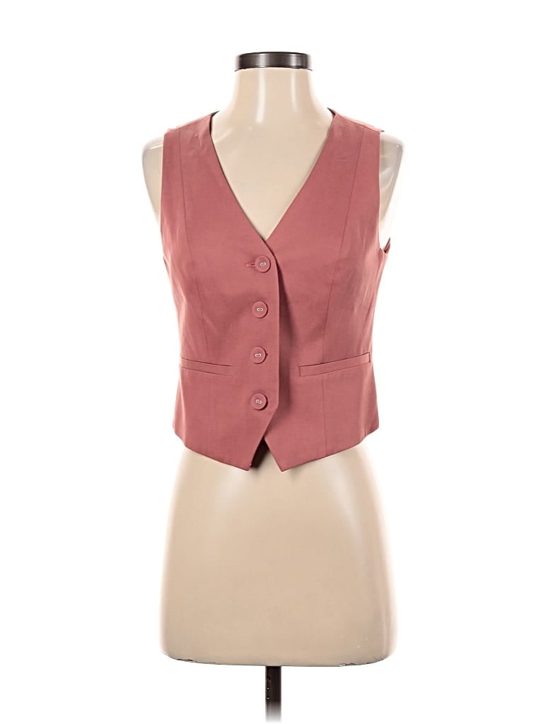 Paige Tuxedo Vest In Pink