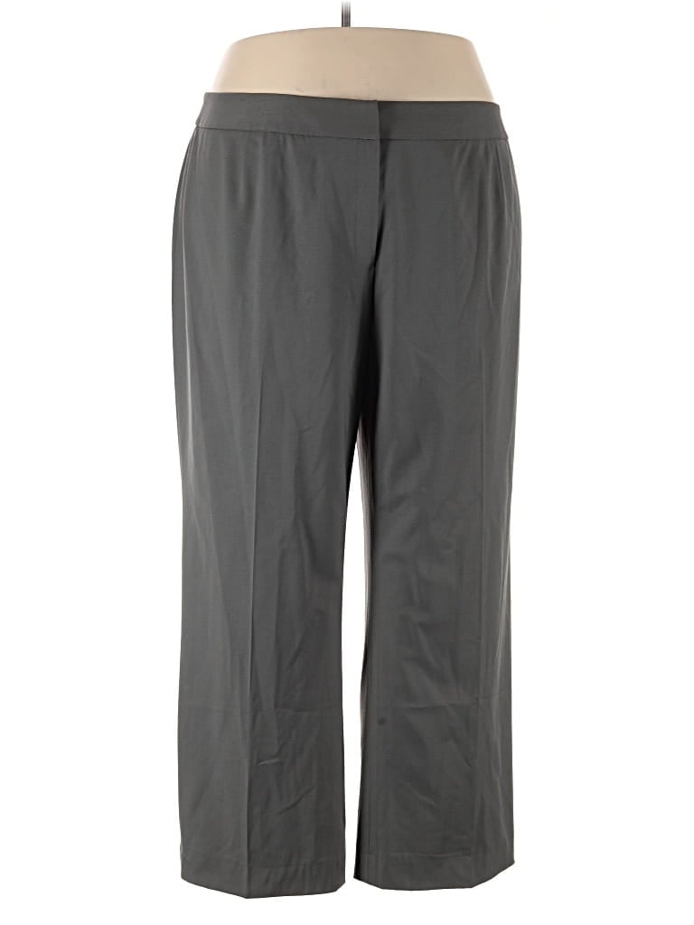 Pre-owned Lafayette 148 Active Pants In Gray