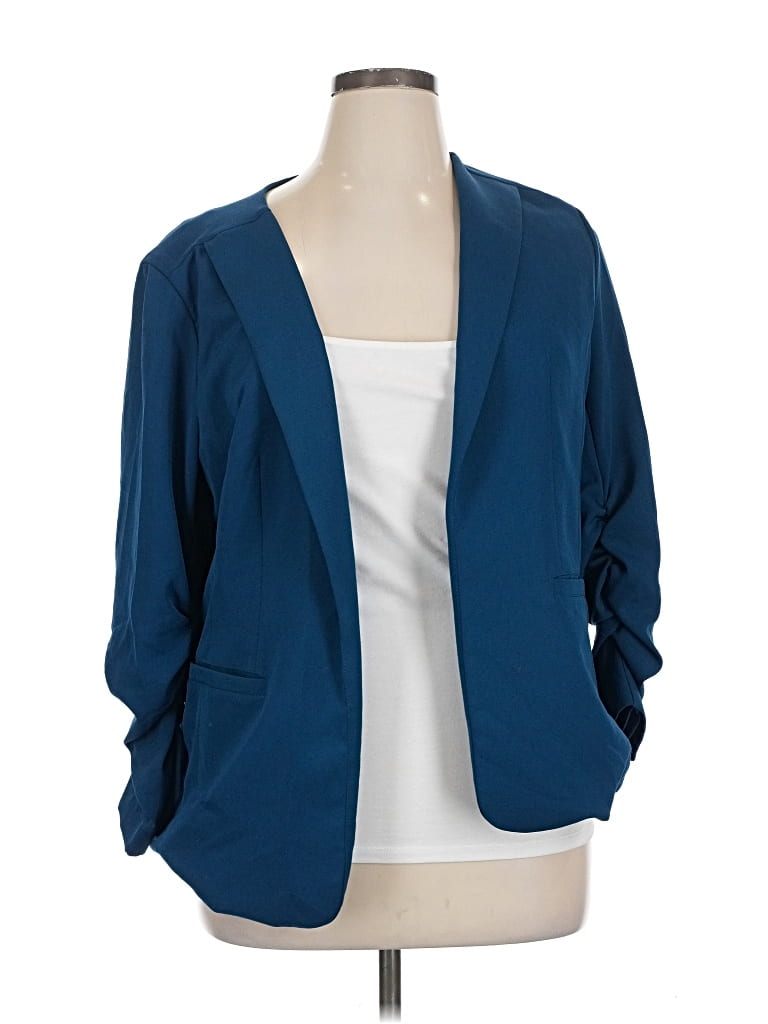 Pre-owned Skies Are Blue Blazer Jacket In Blue