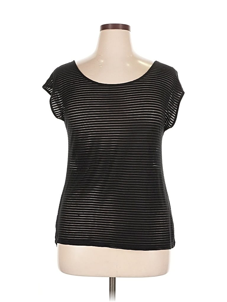 INC INTERNATIONAL CONCEPTS Pre-owned Sleeveless T-shirt In Black