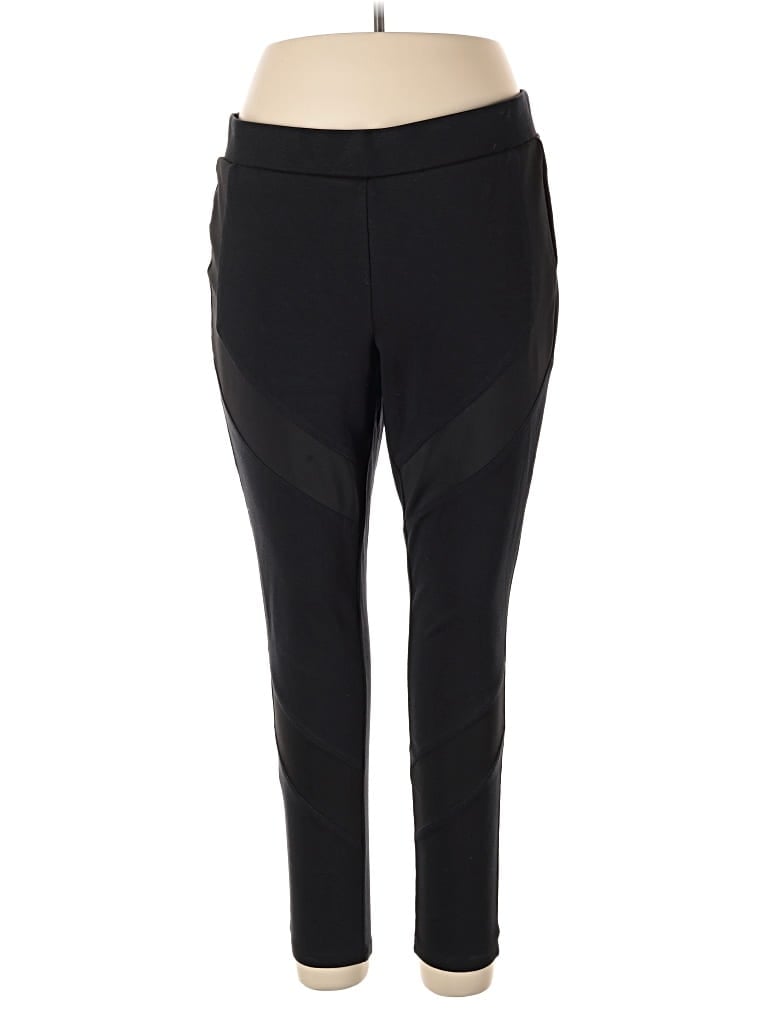 Pre-owned Lane Bryant Active Pants In Black