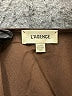 L'Agence Brown Sleeveless Top Size XL (4) - photo 3