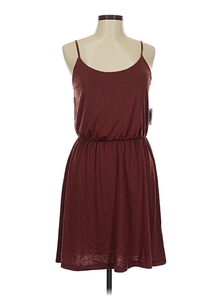 OLD NAVY Pre-owned Casual Dress In Burgundy